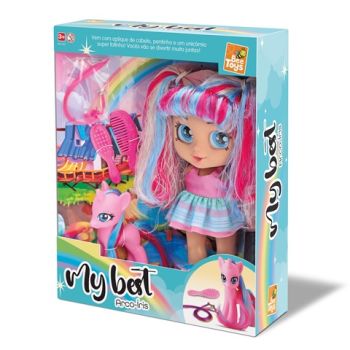 BONECA MY BEST ARCO-IRIS 0792 (21159)