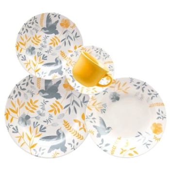 DONNA PLUS BEM-TE-VI APARELHO JANTAR/CHA C/ 20PCS (21855)