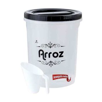 POTE RED C/ ROSCA ALTO 5,8L C/ MEDIDOR PRETO (20973)