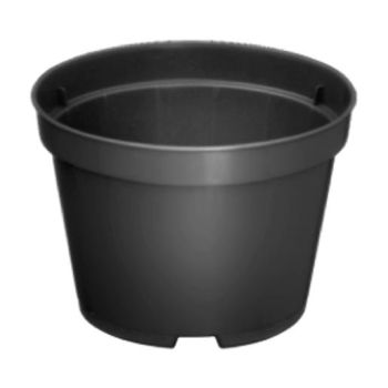 VASO 10,5X7,7CM 450ML PRETO (21983)