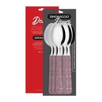 JG COLHERES QUARTZ 6PCS SINTONIA DECOR (22550)
