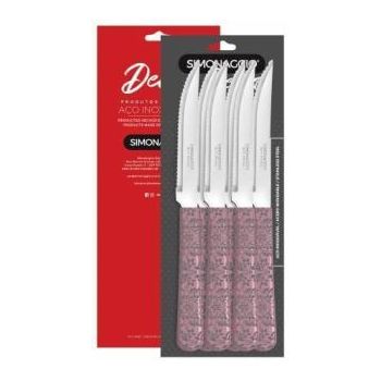 JG FACAS P/ CARNE QUARTZ 6PCS SINTONIA DECOR (22548)