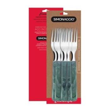 JG GARFOS ESMERALDA 6PCS ELEMENTOS (22546)