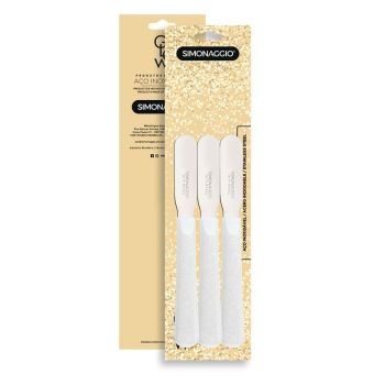JG ESPATULAS BRANCO 3PCS GLOW (24230)
