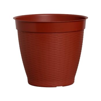 VASO RED. ESTILO VIME C/ BORDA RETA CERAMICO 21L (26198)