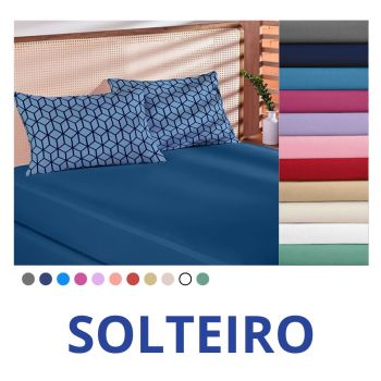 JG SOLTEIRO C/ 2PCS MIX COLLOR C/ FRONHA ESTAMPADA (26646)